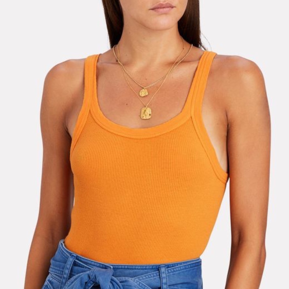 ReDONE Ribbed Tank Bodysuit